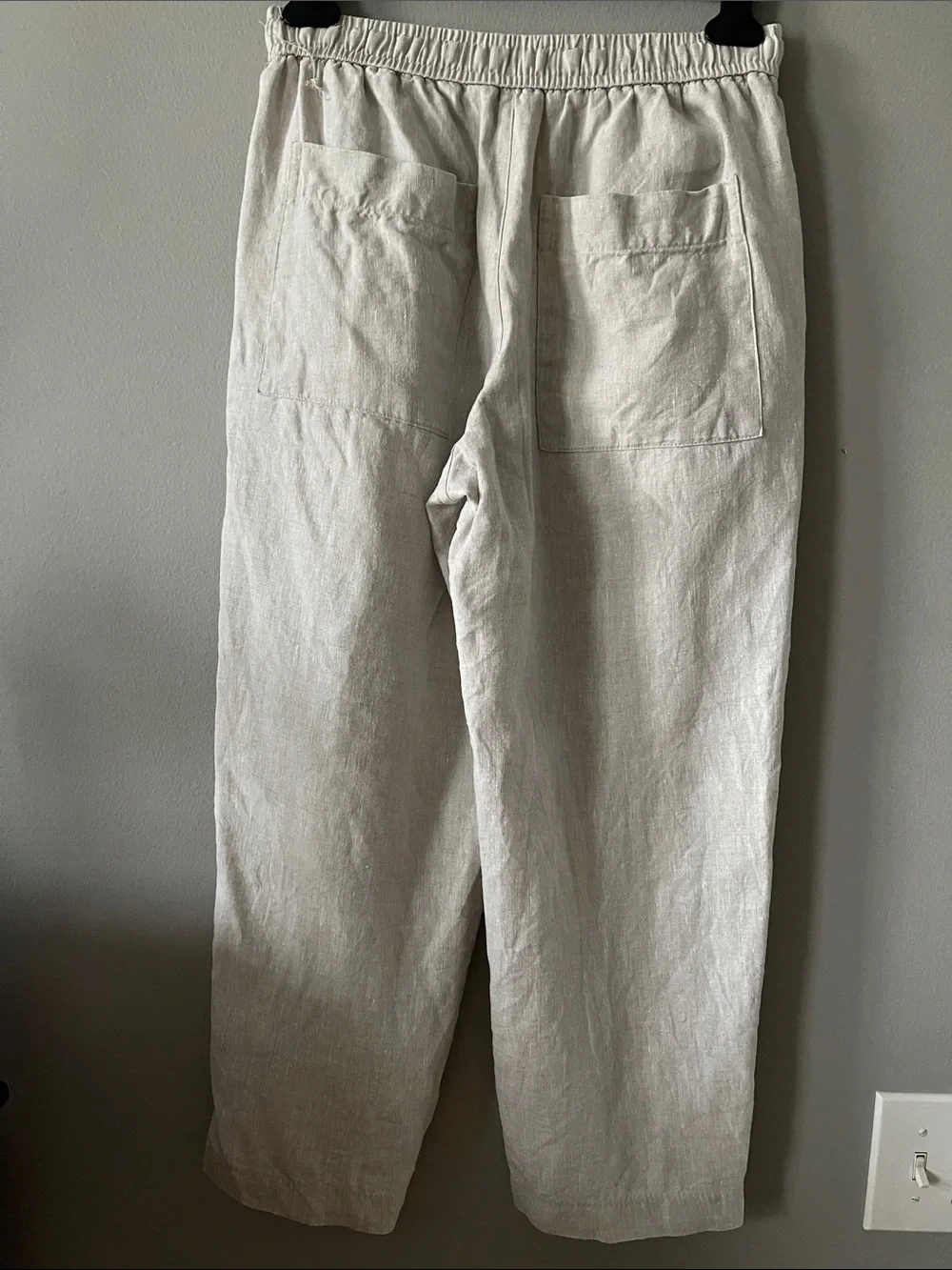 Zara thicker linen